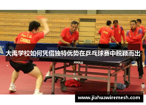 大禹学校如何凭借独特优势在乒乓球赛中脱颖而出