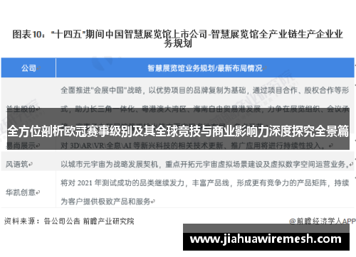 全方位剖析欧冠赛事级别及其全球竞技与商业影响力深度探究全景篇